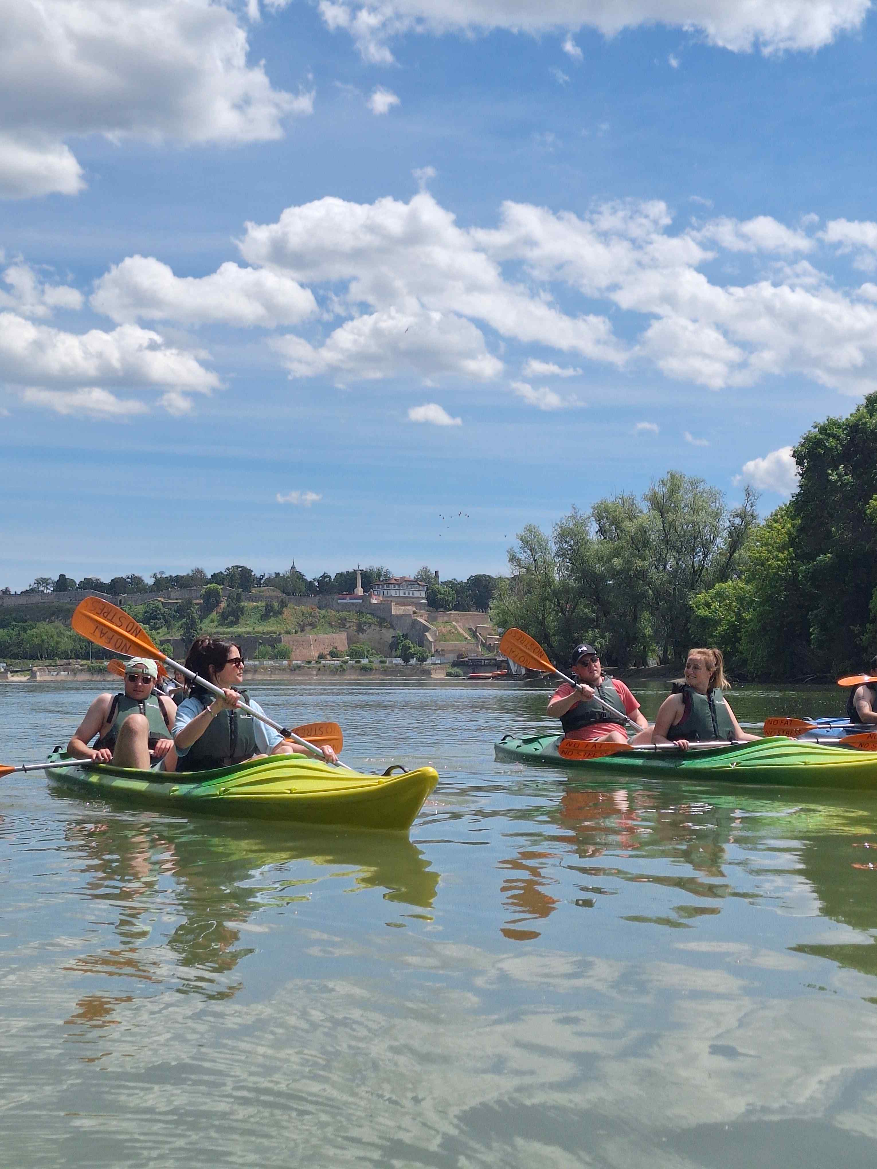 Belgrade Kayak Tours: Great War Island & Belgrade Amazon with No Fat No Stress