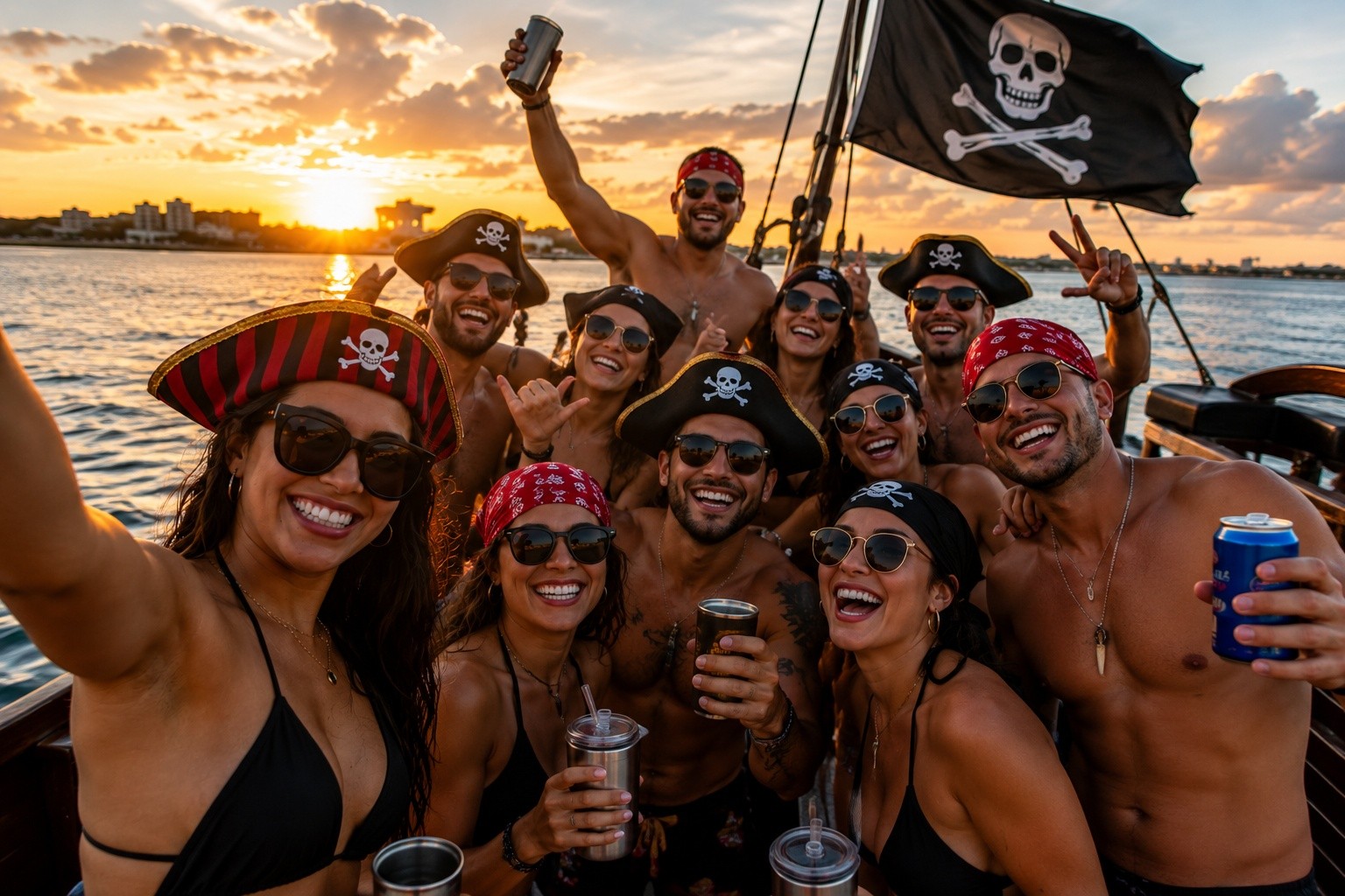 Dania Beach, Florida: Pirate Boat Parties, Boat Tours, Eco Adventures & Kayaking