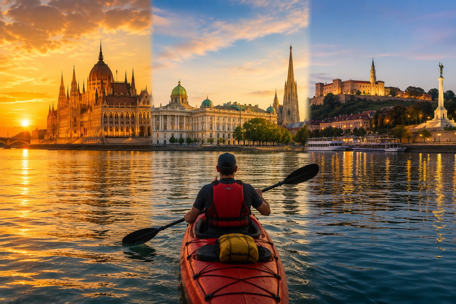 Vienna to Budapest Self-Guided One-Way Danube Kayak Rental