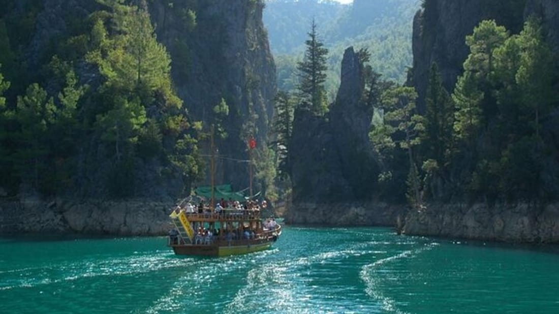 All Inclusive Green Canyon Boat Tour from Belek