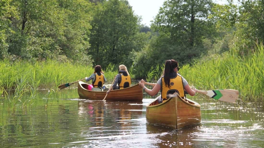 "CRYSTAL WATERS" Premium canoeing tour in Zemaitija National Park, Lithuania